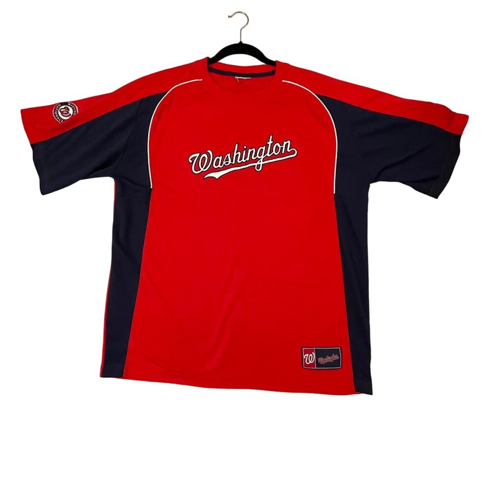 Washington Nationals Mens XL Mesh Official Baseball Jersey Shirt